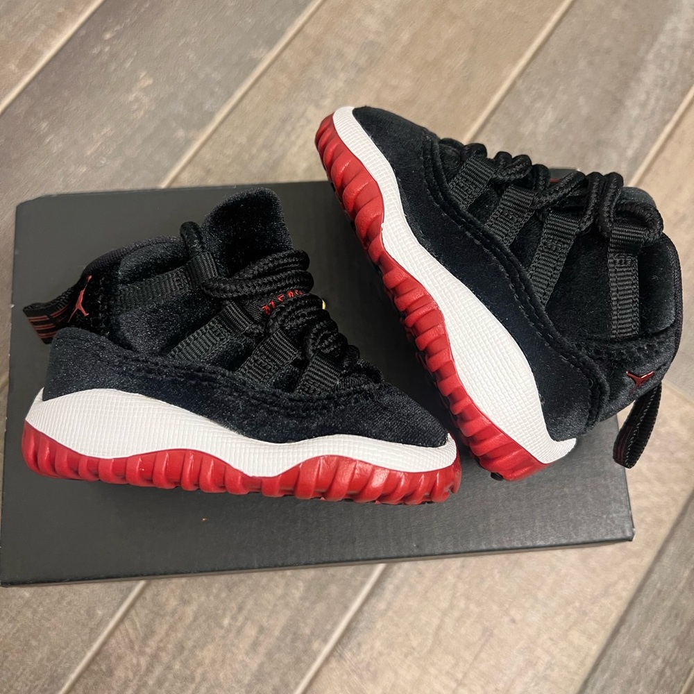 Jordan Black and Red Sneakers Iconic Design